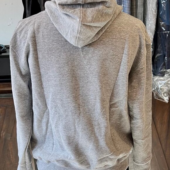 Marky G Apparel Grey Kangaroo Pockets Cotton/Poly Hoodie Size M Youth NWT - Picture 4 of 5